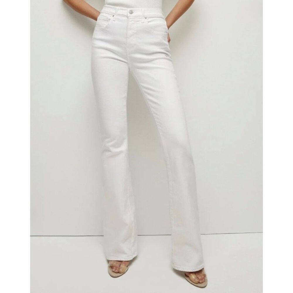 Veronica Beard Beverly High-Rise Skinny Flare Jeans Size 30 $298 NWT - Picture 2 of 9